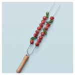 Espeto Duplo para Churrasco 65cm MOR