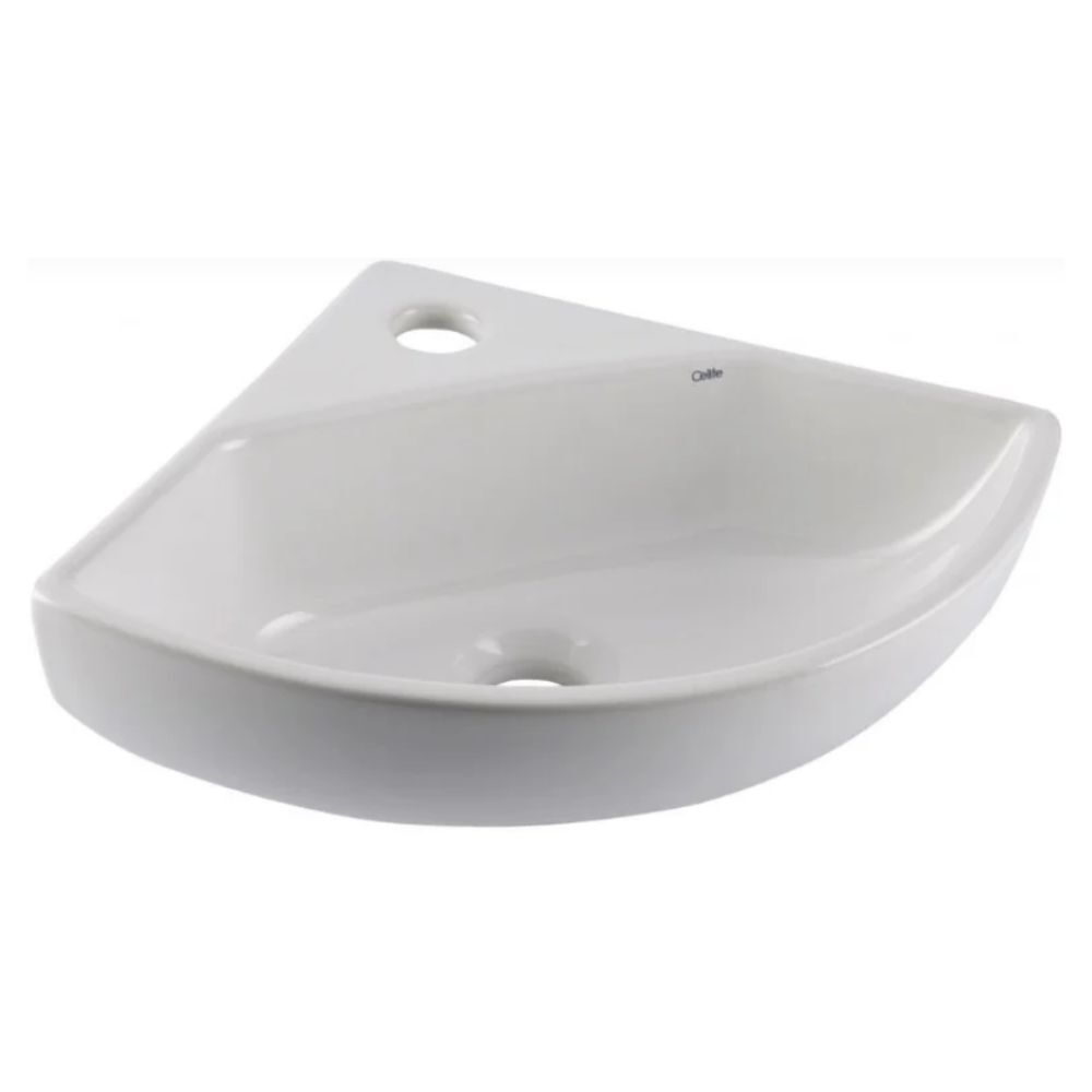 Lavatório Suspenso Canto P 42x34,5cm Branco Incepa