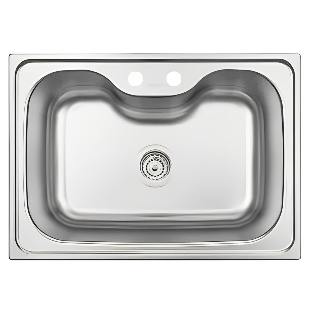 Cuba de Sobrepor Morgana 60 FX em Aço Inox Acetinado 69x49cm Tramontina