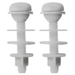 Conjunto de Parafuso para Fixação de Caixa Acoplada Branco Astra