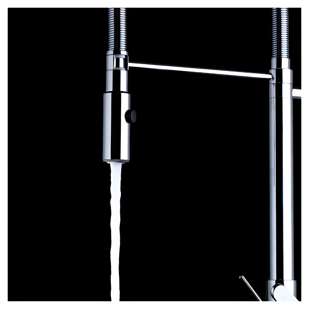 Misturador Monocomando Cozinha Gourmet com Ducha Especial Cromado Lorenzetti