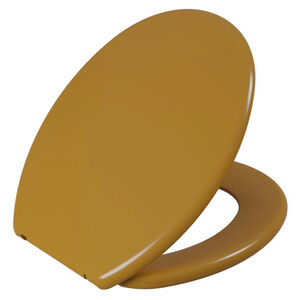 Assento Sanitário Oval Anatômico Caramelo 1 Astra Assento Sanitário Oval Anatômico Caramelo 1 Astra