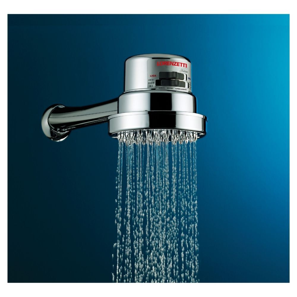 Chuveiro Lorenzetti Tradição Multitemperaturas Cromado