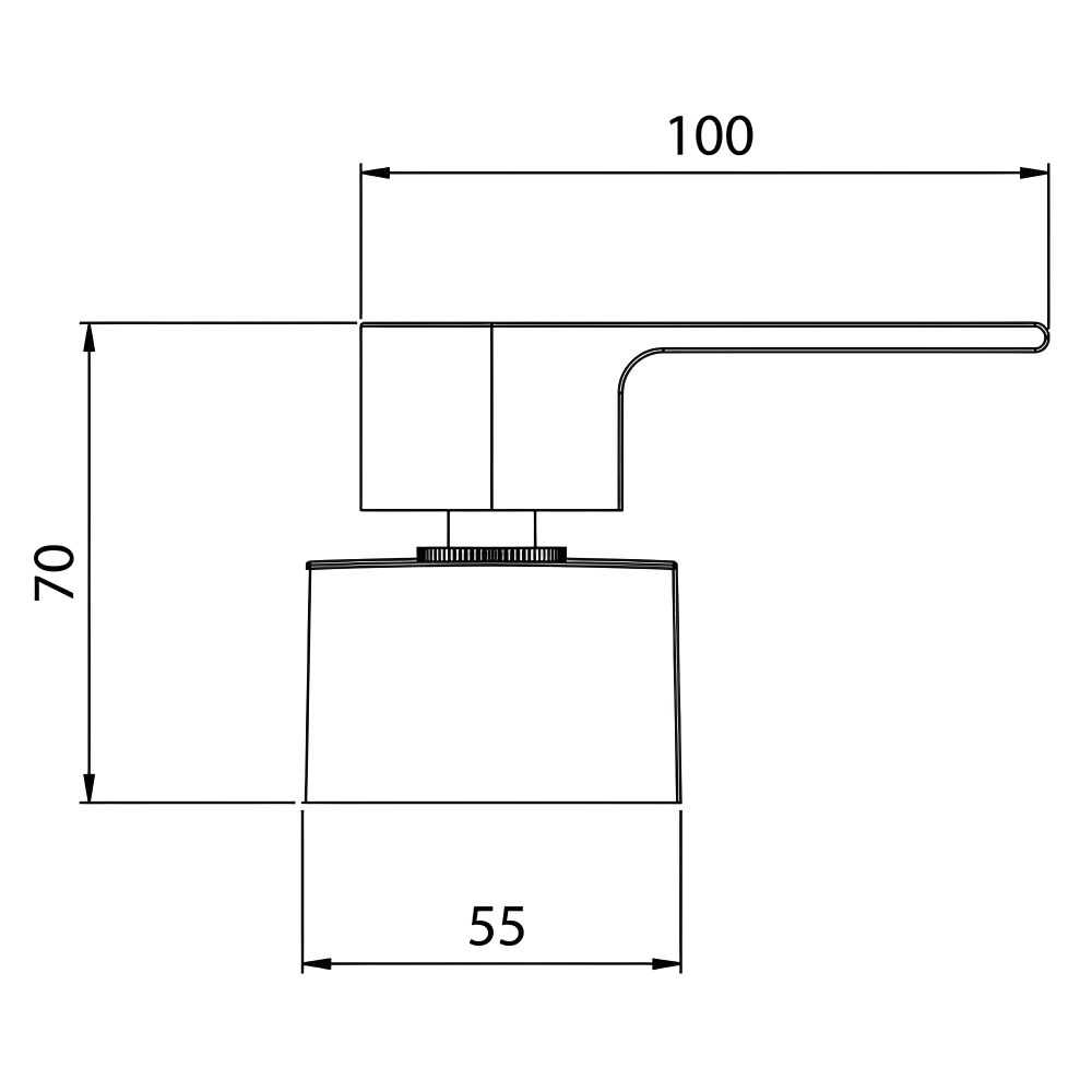 Acabamento para Registro de Gaveta e Pressão 1", 1/2" e 3/4" LorenLike Cromado Lorenzetti