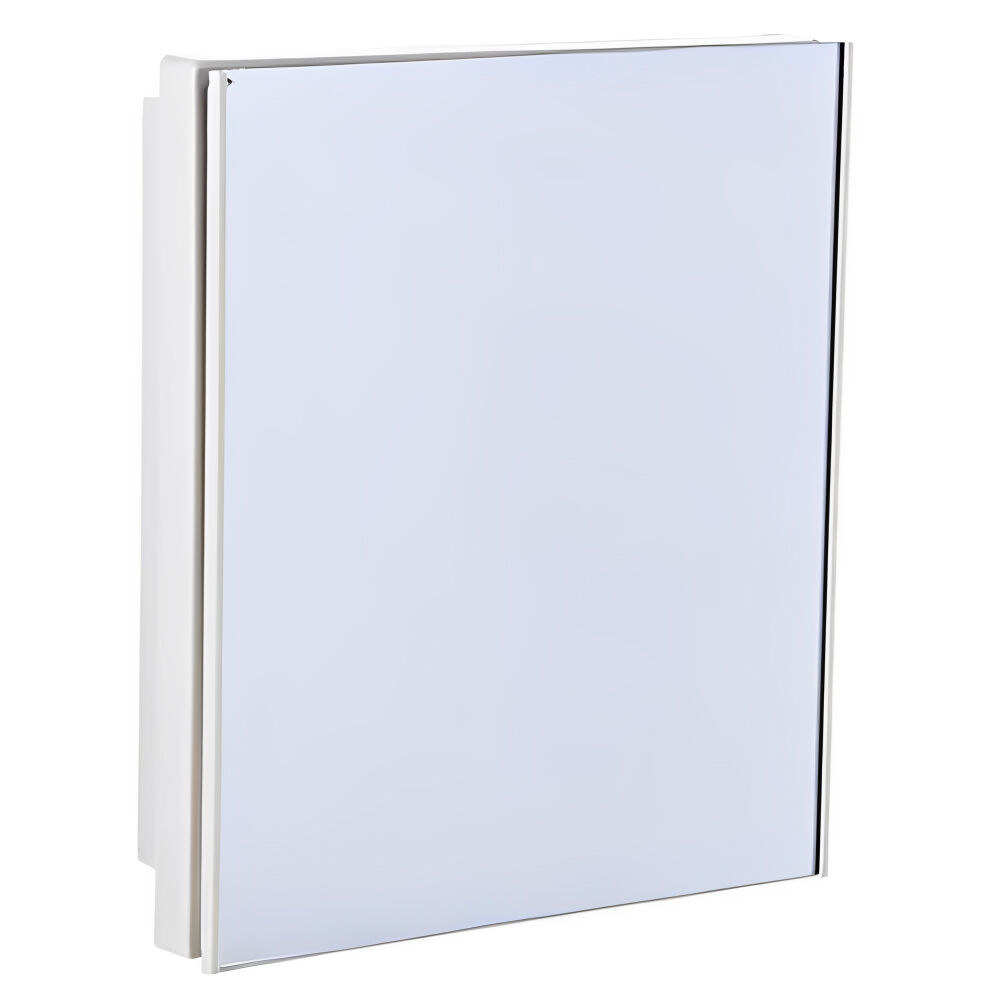 Espelheira para Banheiro de Embutir ou Sobrepor 35,5 x 30,3 x 9,4cm Branco Astra