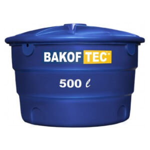 Caixa d'água 500L de Polietileno Azul Bakof Tec Caixa d'água 500L de Polietileno Azul Bakof Tec
