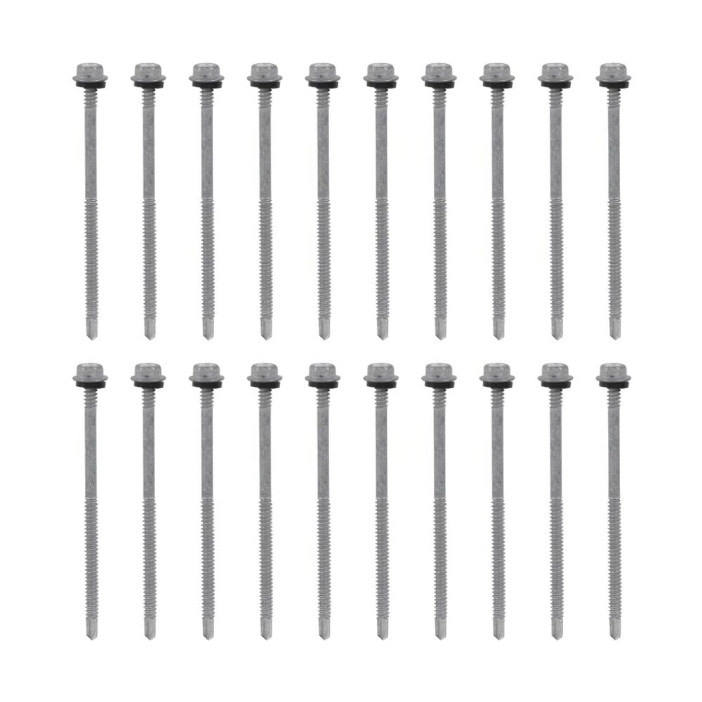 Kit Parafuso para Fixação Telha Colonial 3 1/2" com 20 unidades DVG Precon