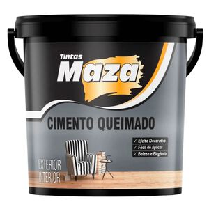 Efeito Cimento Queimado 5,6Kg Maza Efeito Cimento Queimado 5,6Kg Maza