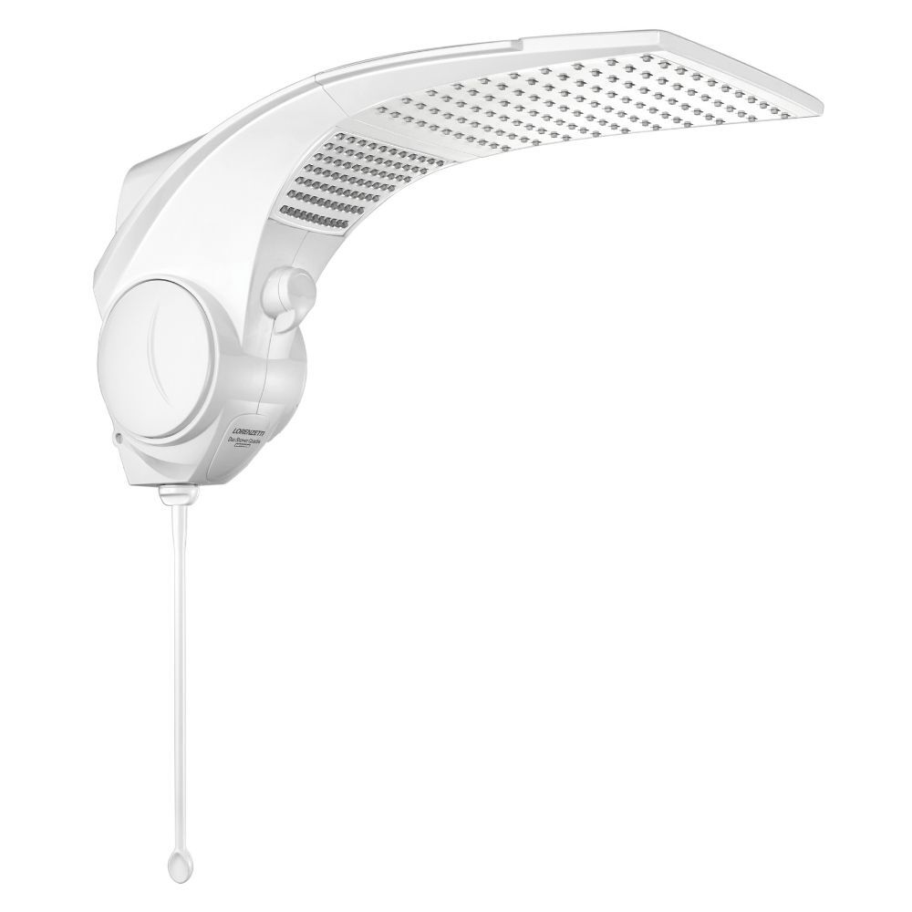 Chuveiro Lorenzetti Duo Shower Quadra Eletrônico Branco