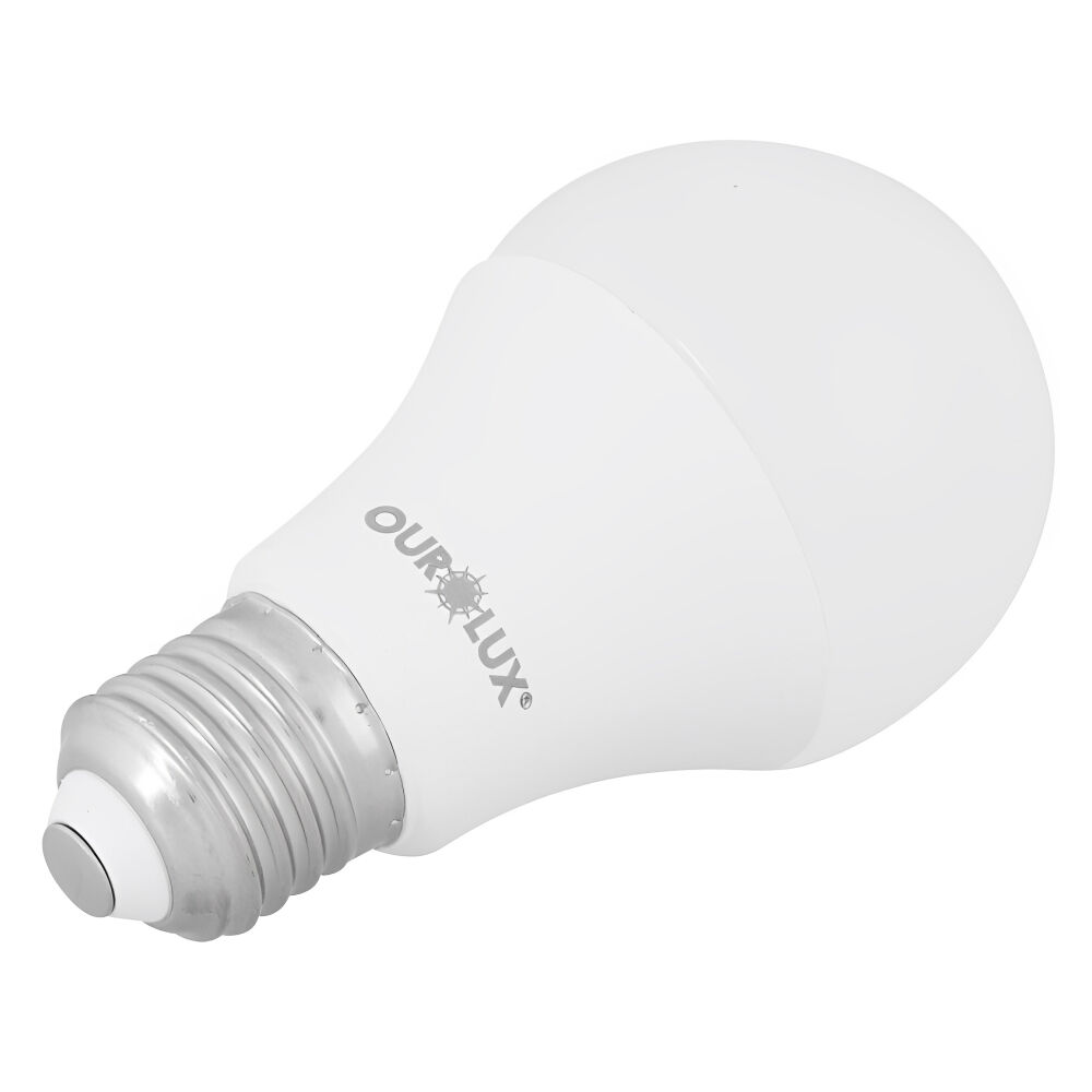 Lâmpada Superled Bulbo 9W Luz Branca 6500K Bivolt Ourolux