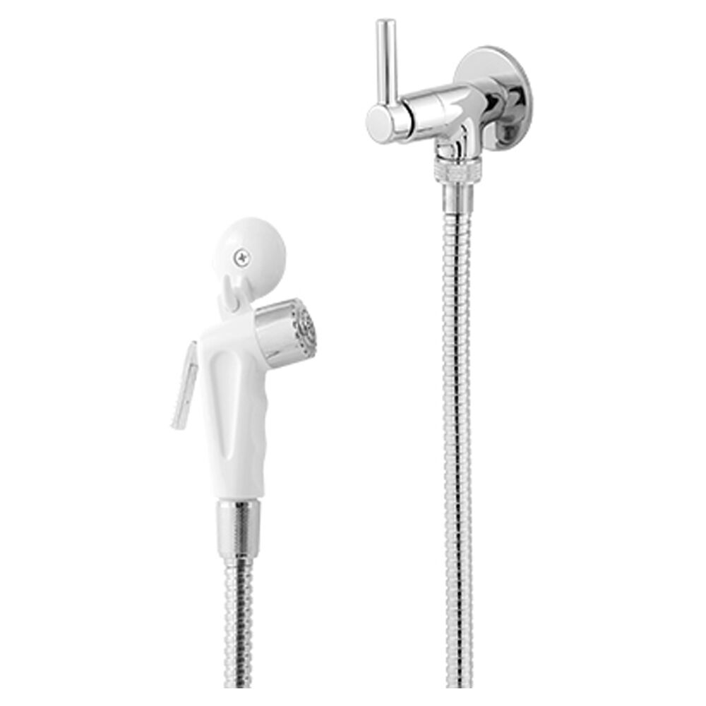 Ducha Higiênica com Gatilho ABS 2014 Cromado/Branco Marchezan