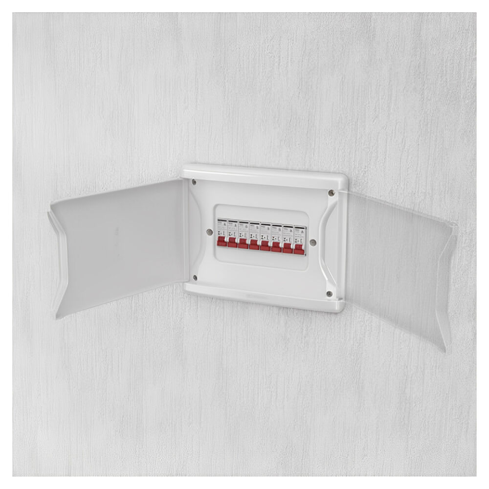 Quadro de Distribuição de Embutir sem Barramento 8/6 Branco Krona