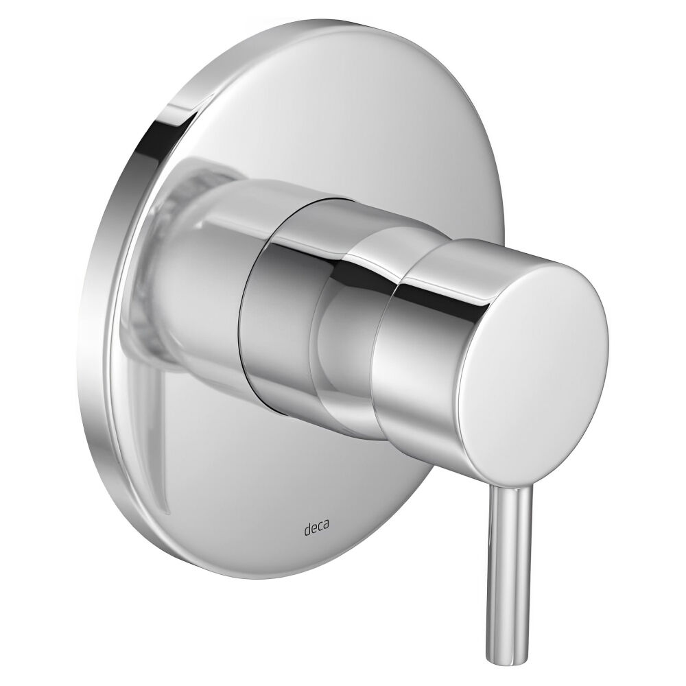 Acabamento Monocomando para Chuveiro de Alta e Baixa Pressão Link Cromado Deca