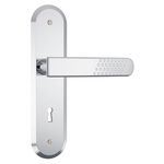 Fechadura Stam 1801/21 Interna Acabamento Cromado - Espelho de Aço Inox 11332