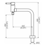 Torneira Misturador Monocomando para Cozinha Ice Perflex