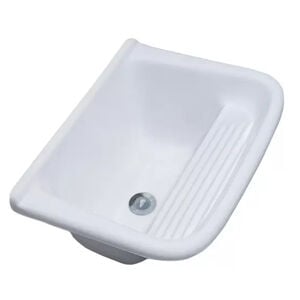 Tanque Mármore Sintético Brilhante 50x40cm 18L Gelo Decoralita Tanque Mármore Sintético Brilhante 50x40cm 18L Gelo Decoralita
