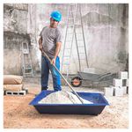 Caixa de Massa em Polietileno 350L Azul Afort