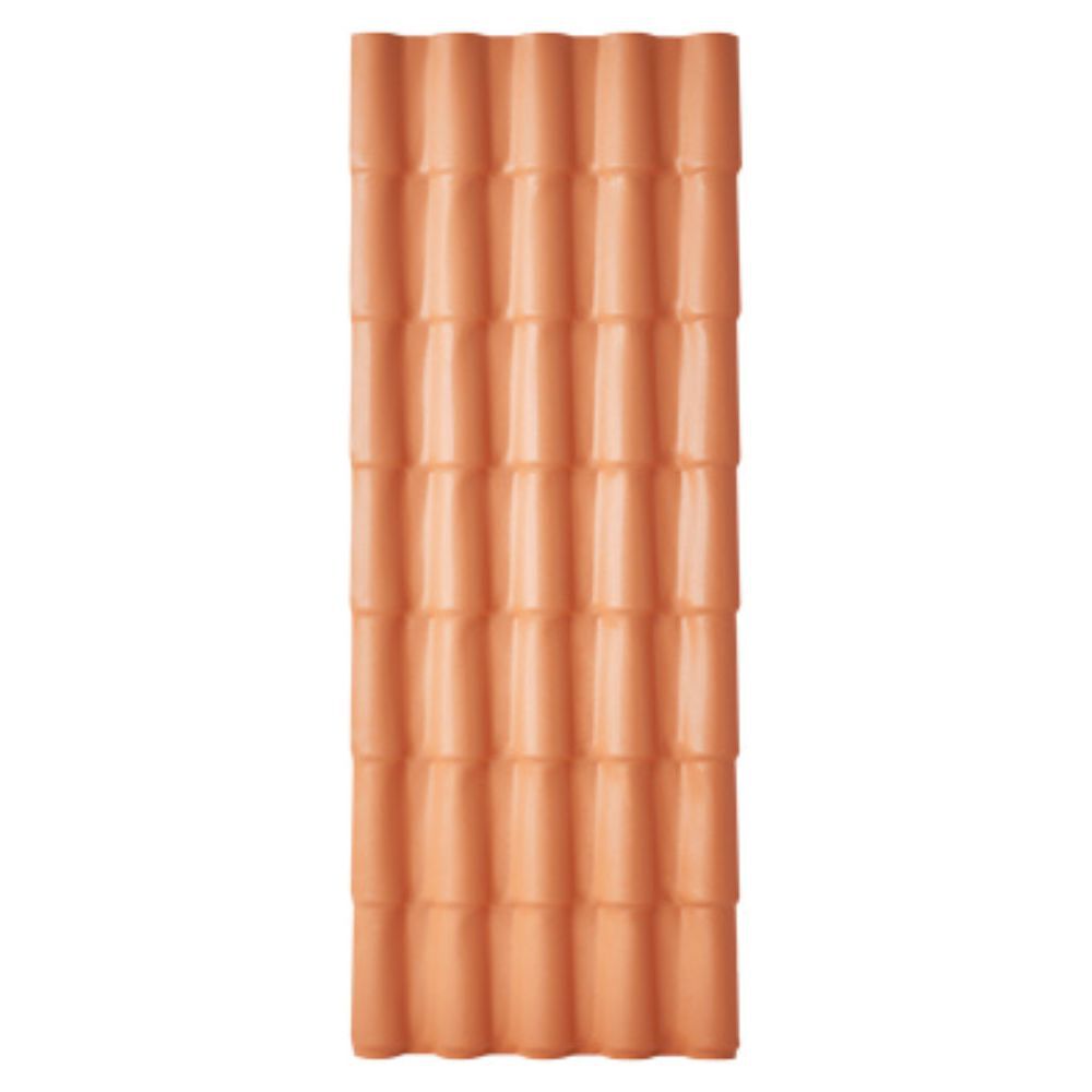 Telha PVC Colonial Cerâmica 525x86cm DVG Precon