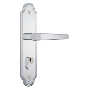 Fechadura Stam 803/03 Externa Acabamento Cromado - Espelho de Aço Inox 35012 Fechadura Stam 803/03 Externa Acabamento Cromado - Espelho de Aço Inox 35012