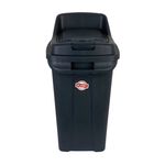 Lixeira Plástica com Tampa para Reciclagem 50L Casa&Ideia