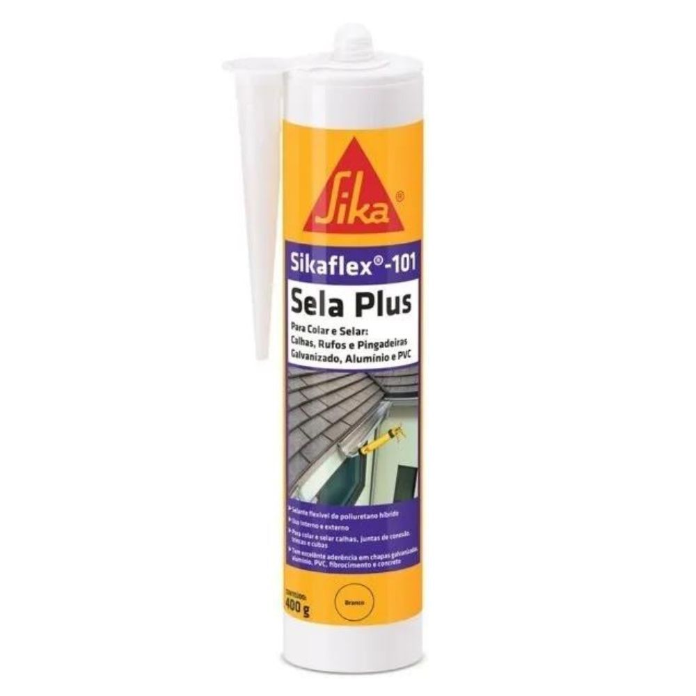 Selante Sikaflex-101 Sela Plus 400gr/250ml Sika