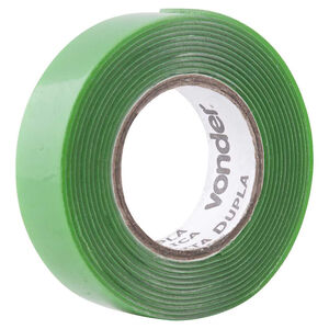 Fita Dupla Face Acrílica Transparente Vonder