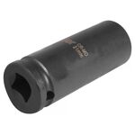 Soquete Sextavado Longo de Impacto 21mm Encaixe de 1/2" Vonder