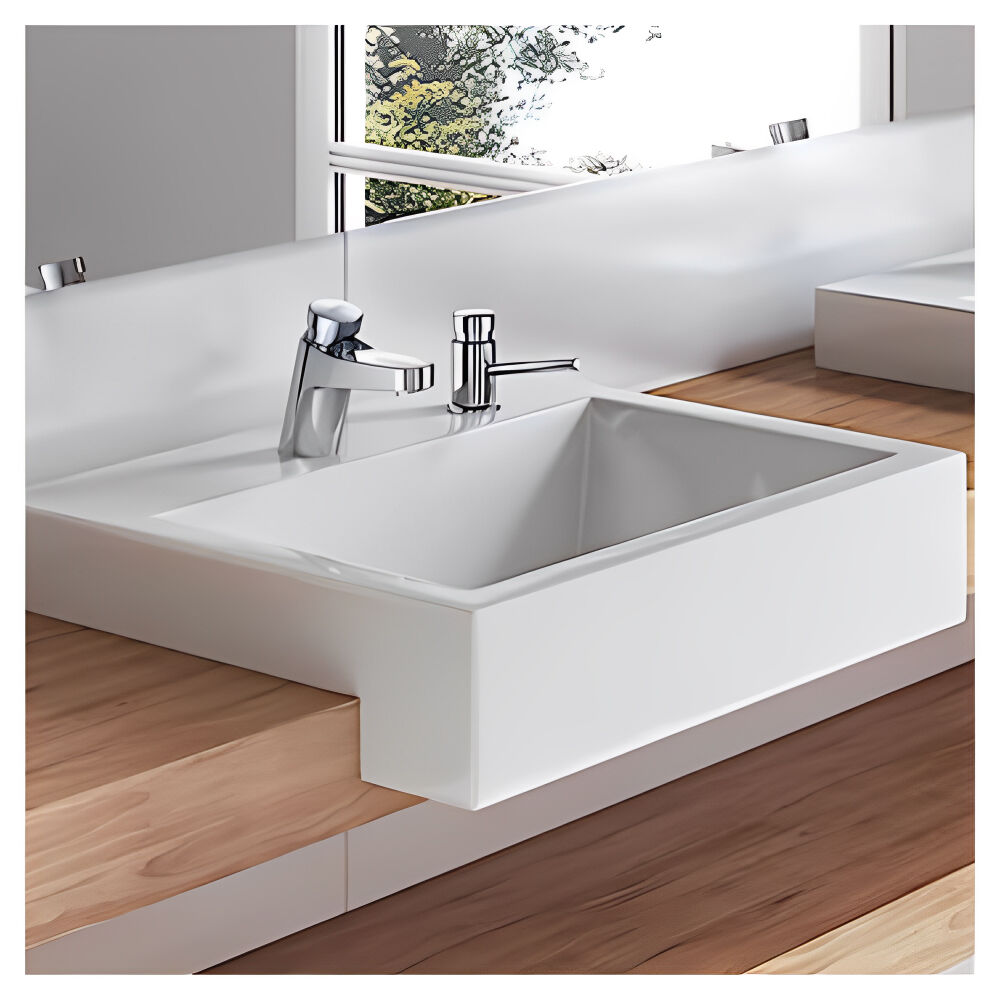 Dispensador para Sabonete e Detergente de Mesa Pressmatic Cromado Docol