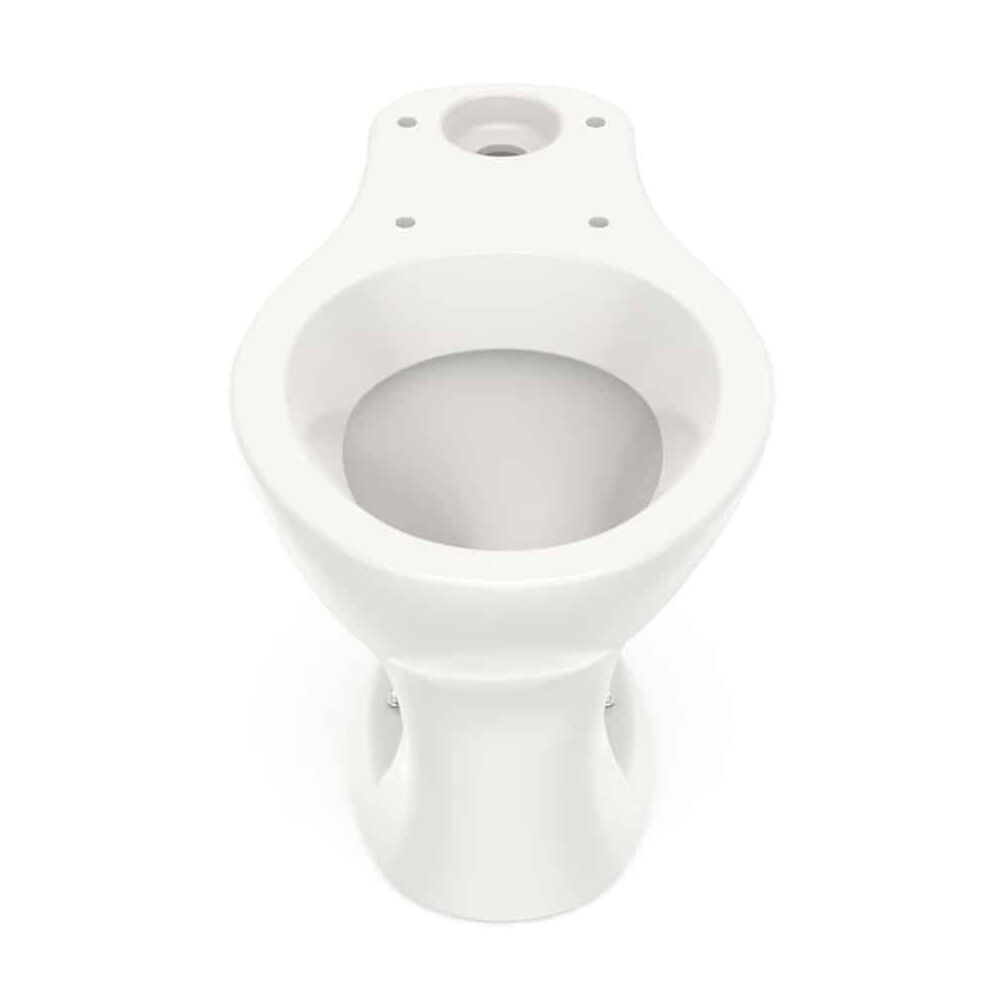 Vaso Sanitário para Caixa Acoplada Saveiro Pergamon Brilho Celite