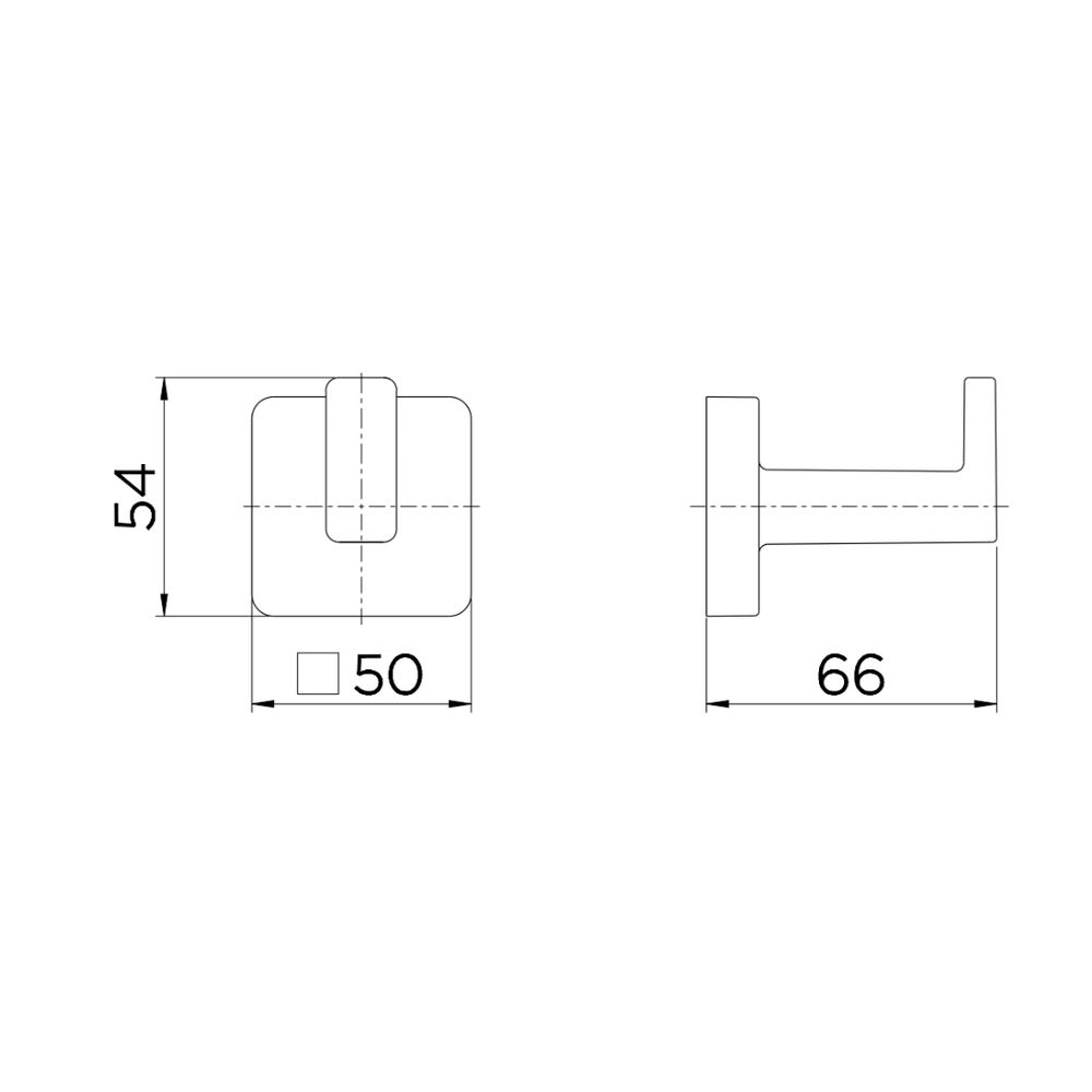 Cabide Trip Cromado Docol