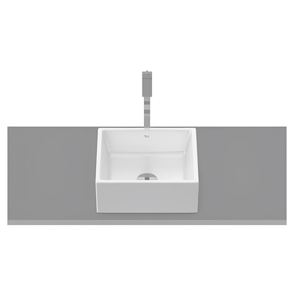 Cuba de Apoio Óptica Branco 35x35cm PQ35 Roca