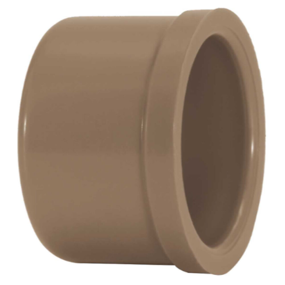 Cap PVC Soldável Marrom Amanco