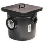 Caixa Sifonada de Gordura Quadrada 27x27x25cm 10L Mallton