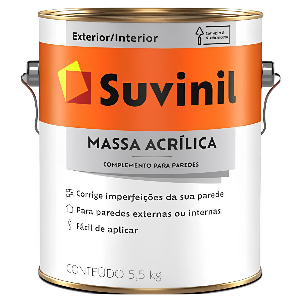 Massa Acrílica 5,5kg Suvinil