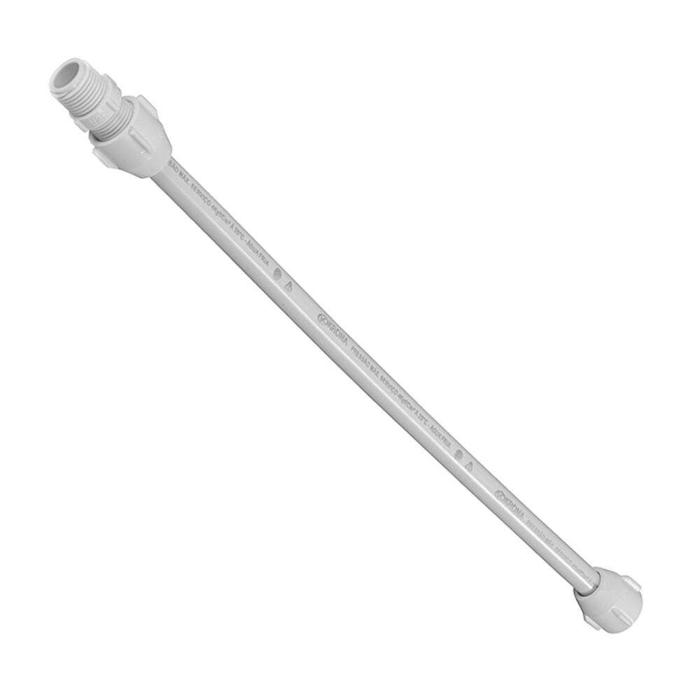 Engate Flexível PVC 1/2'' x 40cm Branco Krona