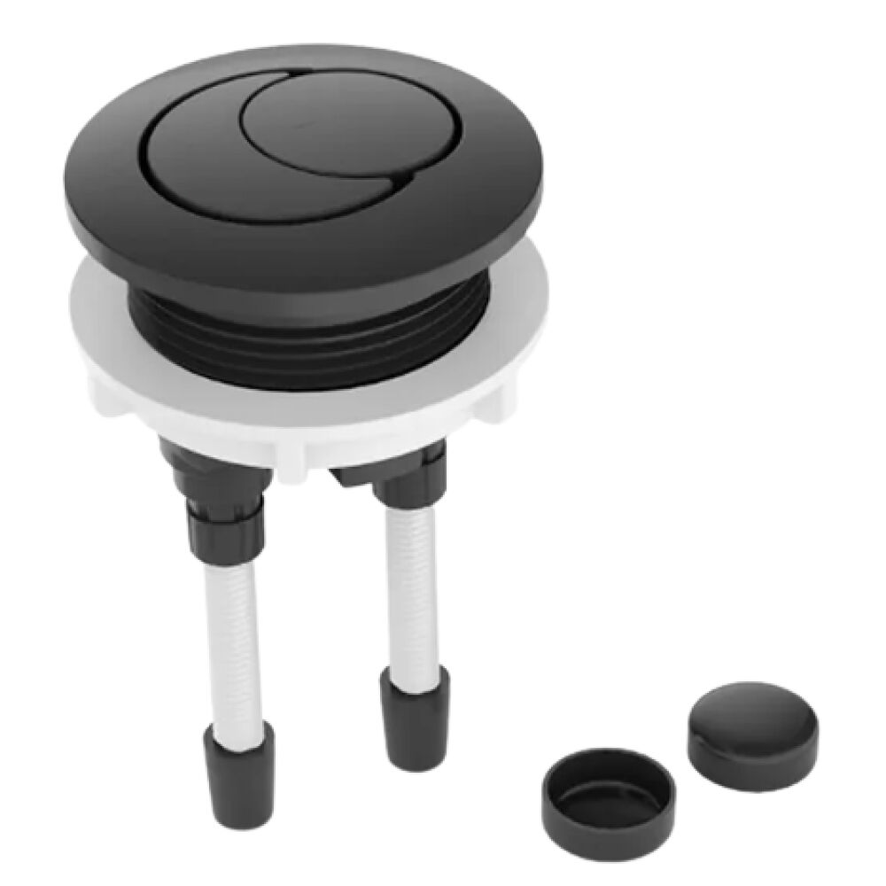 Botão Duplo Acionamento Caixa Acoplada 3,6 Litros Black Roca