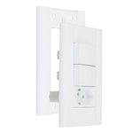 2 Interruptores Simples e Tomada 2P+T 10A/250V Modulare 1441 Fame