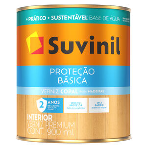 Verniz Proteção Básica Brilhante 900mL Incolor Suvinil Verniz Proteção Básica Brilhante 900mL Incolor Suvinil