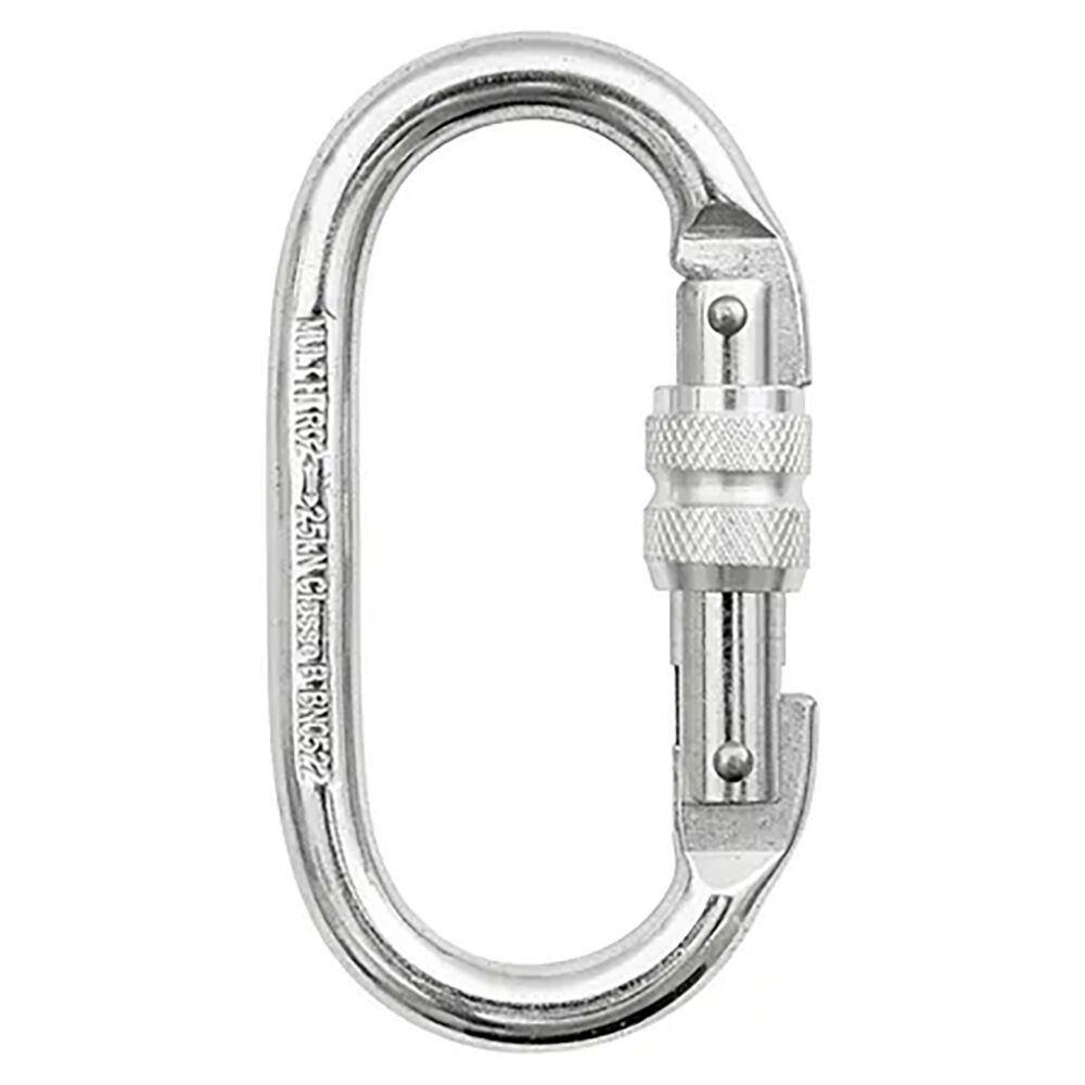 Mosquetão Oval Rosca em Aço MULT 5200 MG Cinto