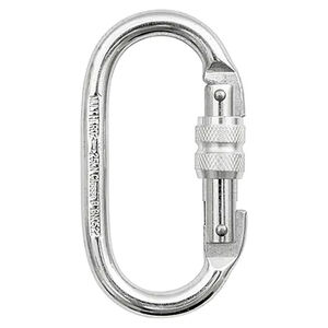 Mosquetão Oval Rosca em Aço MULT 5200 MG Cinto Mosquetão Oval Rosca em Aço MULT 5200 MG Cinto