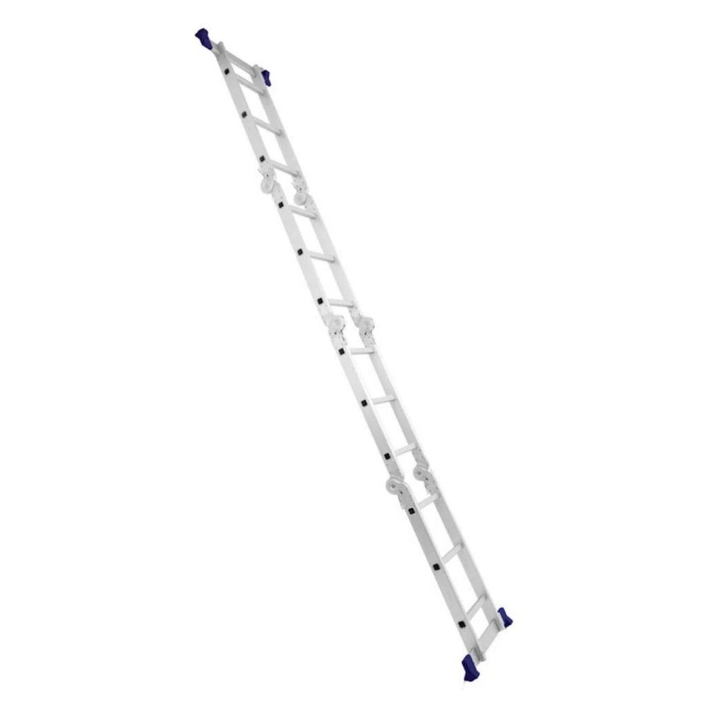 Escada Multifuncional 4x3 Alumínio 12 Degraus MOR
