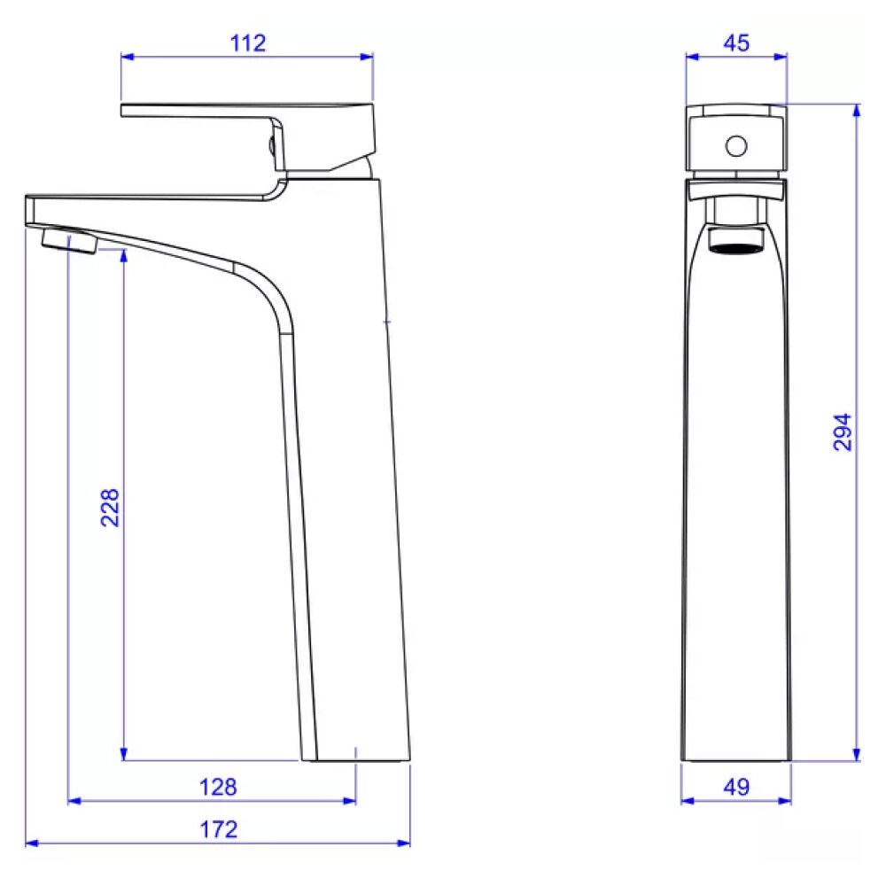 Misturador Monocomando de Mesa Level Red Gold Deca