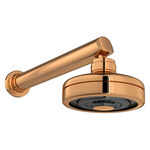 Ducha com Tubo Reto de Parede Acqua Plus Red Gold Deca