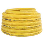 Eletroduto Corrugado 50m Amarelo Fortlev
