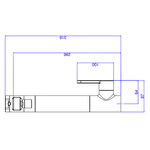 Torneira de Mesa com Filtro para Cozinha Twin Cromado Deca