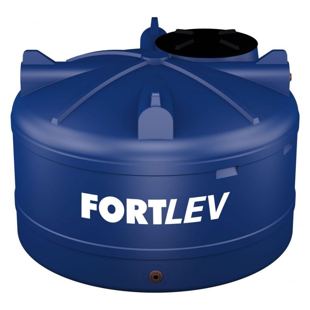 Tanque 2.000L de Polietileno Azul Fortlev