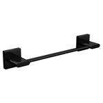 Porta Toalha Barra 20cm Polo Black Noir Deca