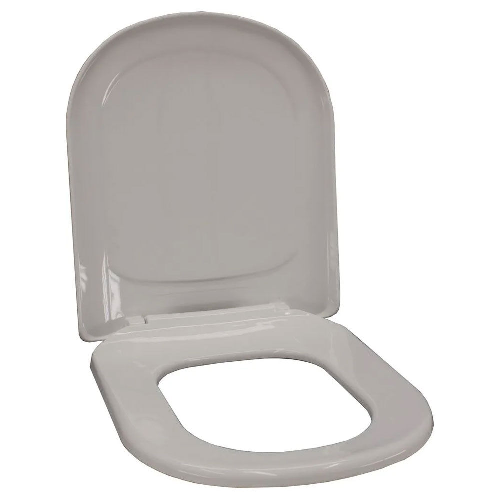 Assento Sanitário Polipropileno Vogue/Life/Vogue Plus Slow Close Branco Hidrofama