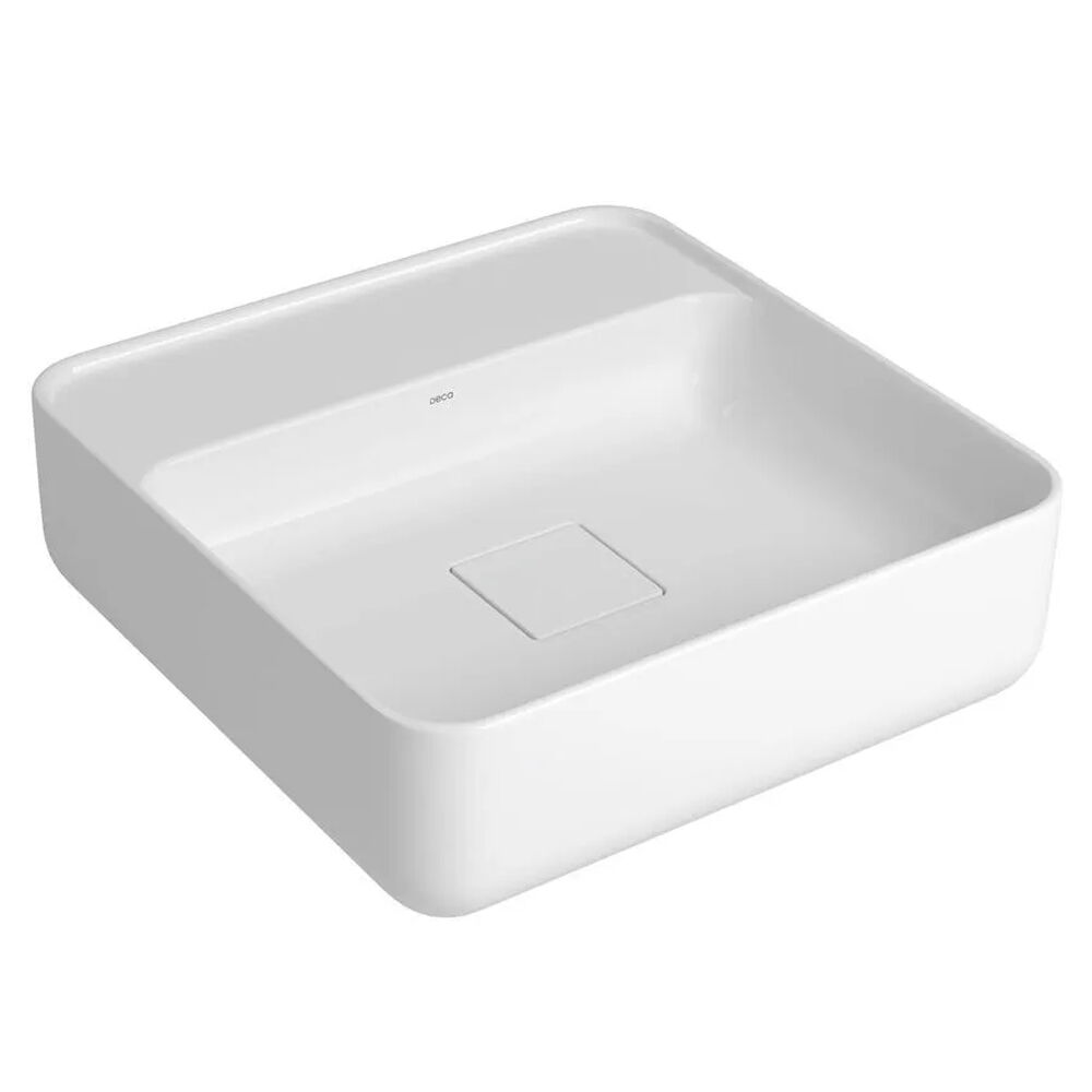 Cuba de Apoio Quadrada Slim 40cm Branco Deca