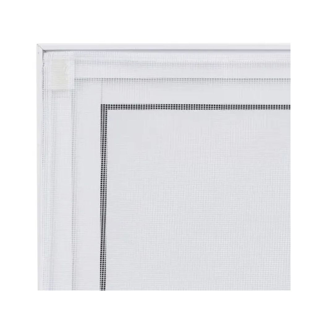 Tela Mosquiteira com Velcro 125x105cm Branca Victoria Reggia